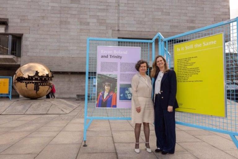 Eavan Boland and Trinity