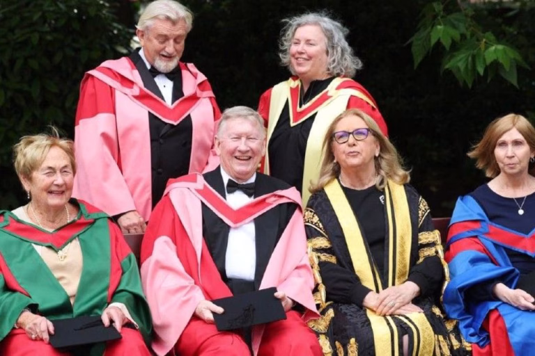 Group of people in robes